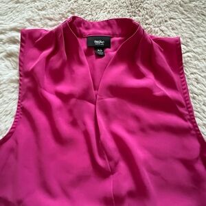 Mossimo. Womens xs hot pink top. Sleeveless.